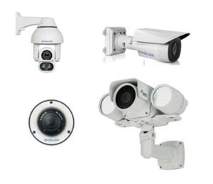 Full line of security cameras and lenses