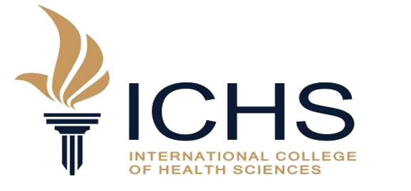 Ichs white logo